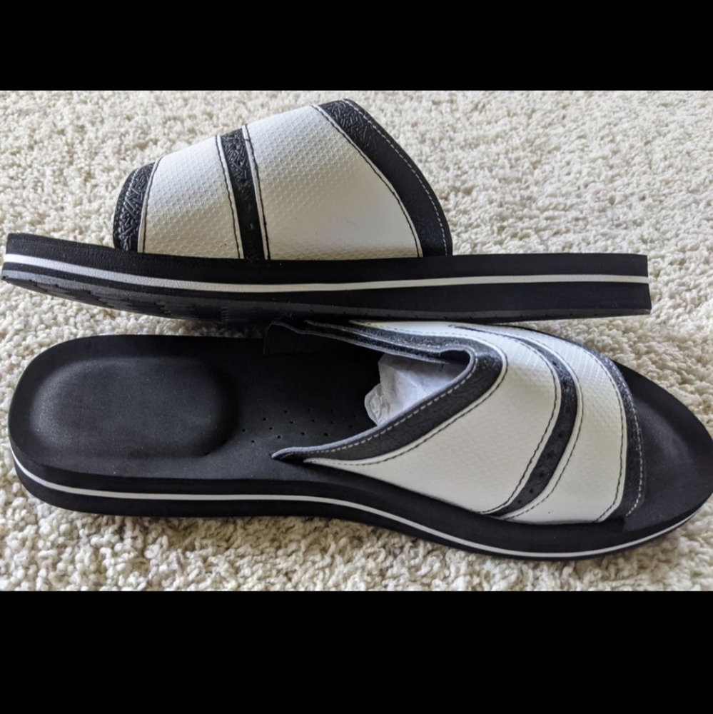 Slip on sandals